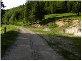 Planina Dol - Planina Konjščica (Velika planina)